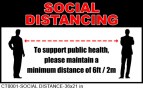 CT0001-SOCIAL DISTANCE-36x24 in